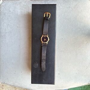 MOVADO Black and Gold Women’s Watch